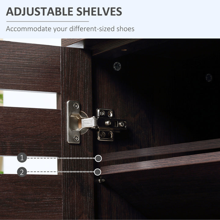 15 Shoe Storage Cabinet - Wood-Effect