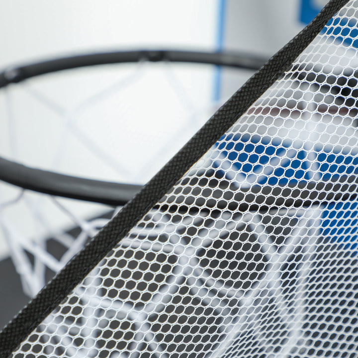 SPORTNOW 5-in-1 Multi Games Table, with Pool, Table Tennis, Basketball, Hockey, Archery, Blue