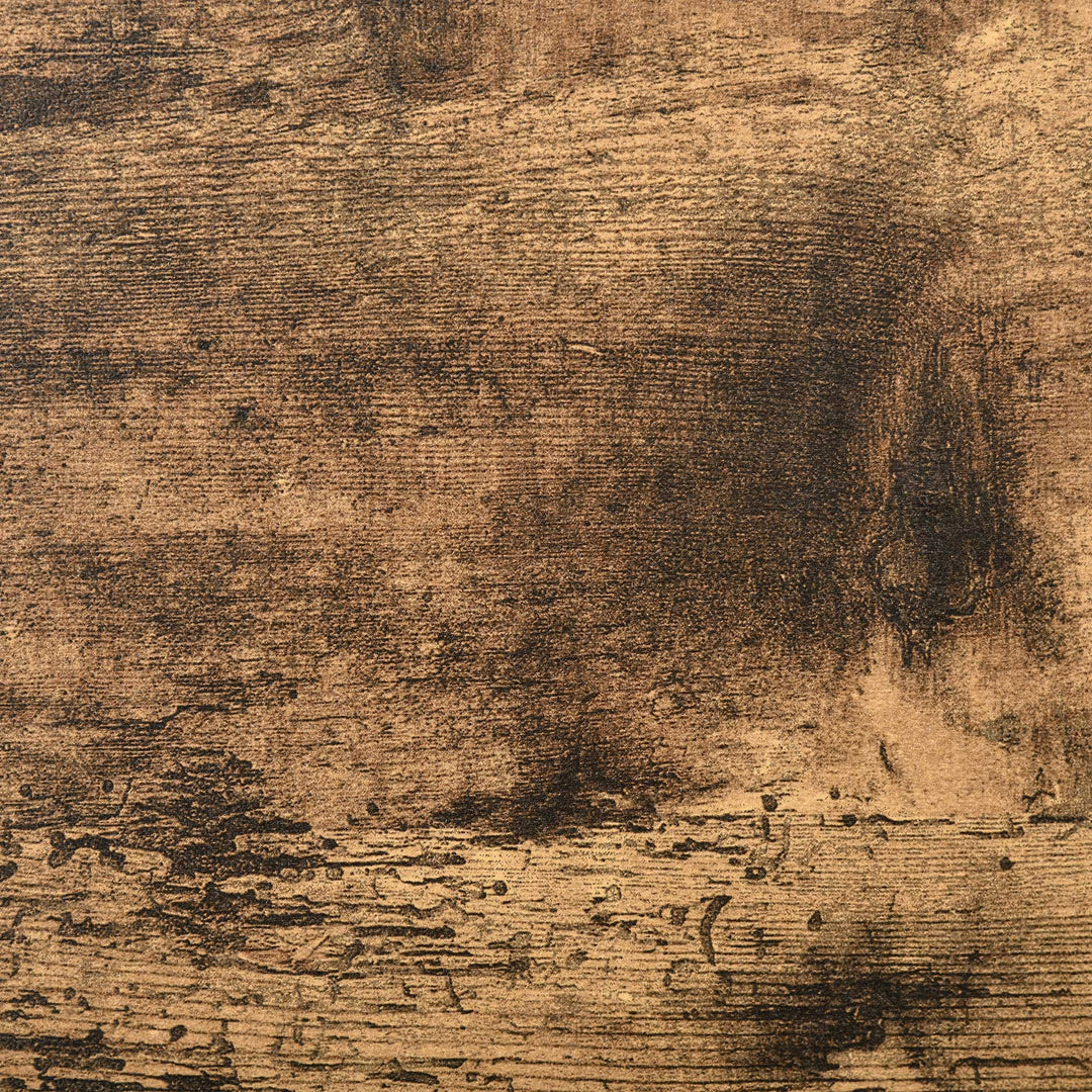 Industrial Shoe Cabinet with 2 Flip Drawers, Narrow Shoe Storage Cabinet for 12 Pairs, Freestanding Slim Shoe Storage Organiser for Entryway, Hallway, Rustic Brown