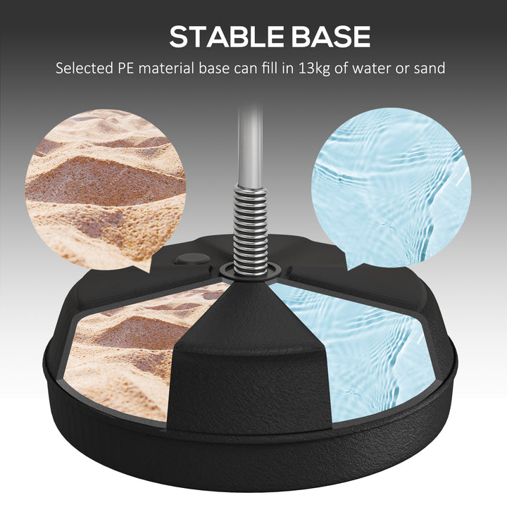 Punching Bag with Stand Boxing Bag Set with Adjustable Height, Red