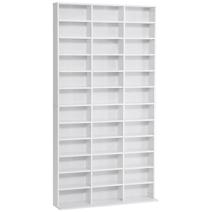 33 Adjustable Compartment Storage Unit - White