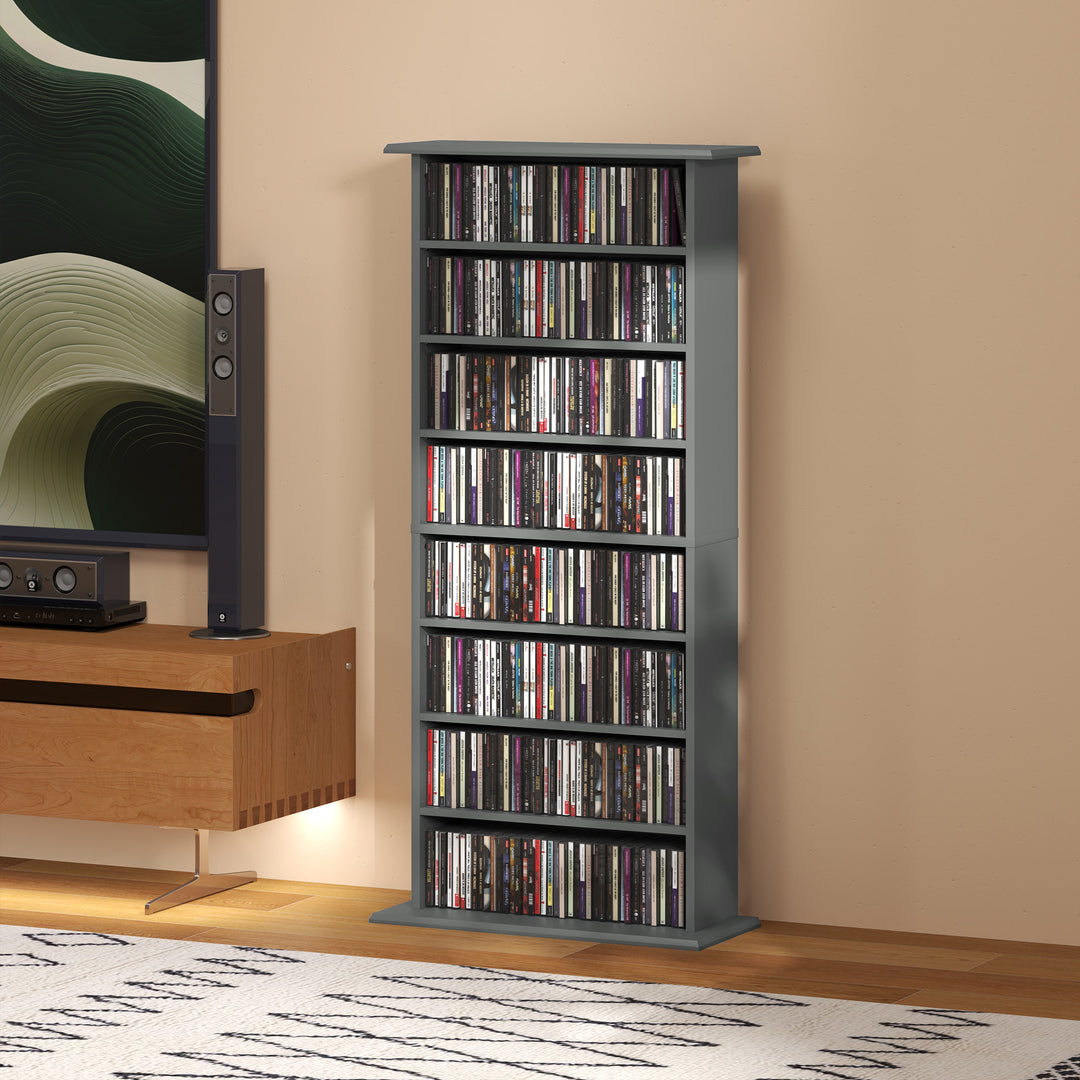 360 CD Storage Unit - Grey