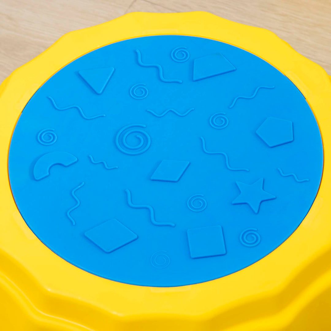 Eight-Piece Kids Stepping Stones, with Non-Slip Surface & Bottom, for Toddlers - Multicoloured