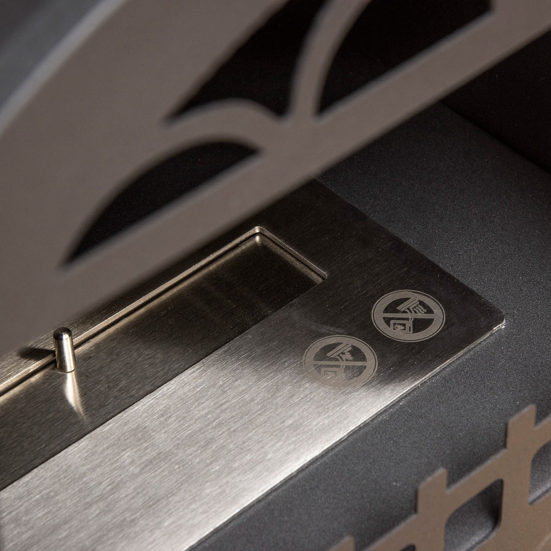 MCL Free Standing Ethanol Fireplace, Bioethanol Heater Stove Fire with 0.9L Tank, 3 Hours Burning Time, Black