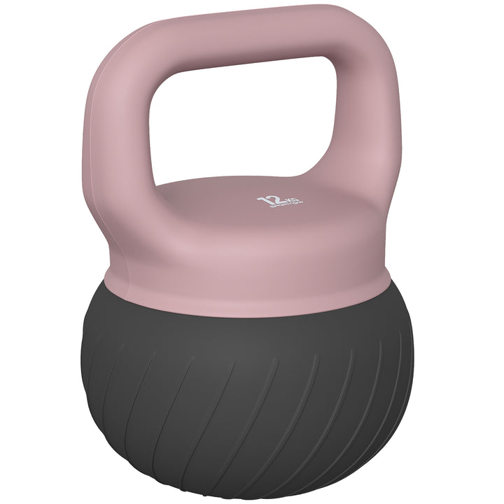 Soft Kettlebell, 12kg Kettle Bell with Anti-Slip Grip for Home Gym Wei