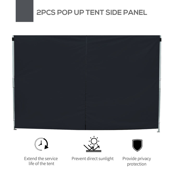 Outsunny 3m Gazebo Exchangeable Side Panels Wall