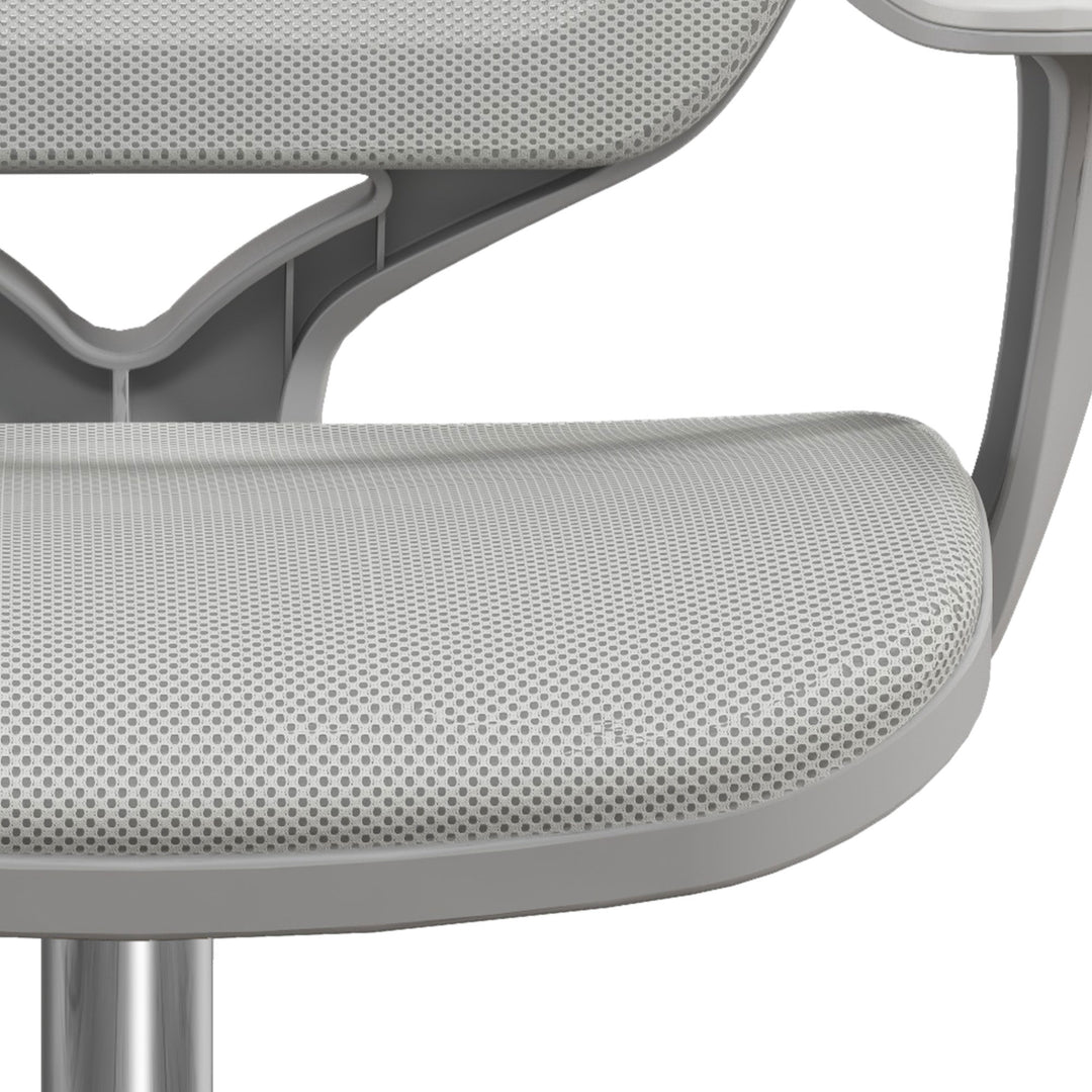 44-56cm Mesh Back Office Chair - Grey