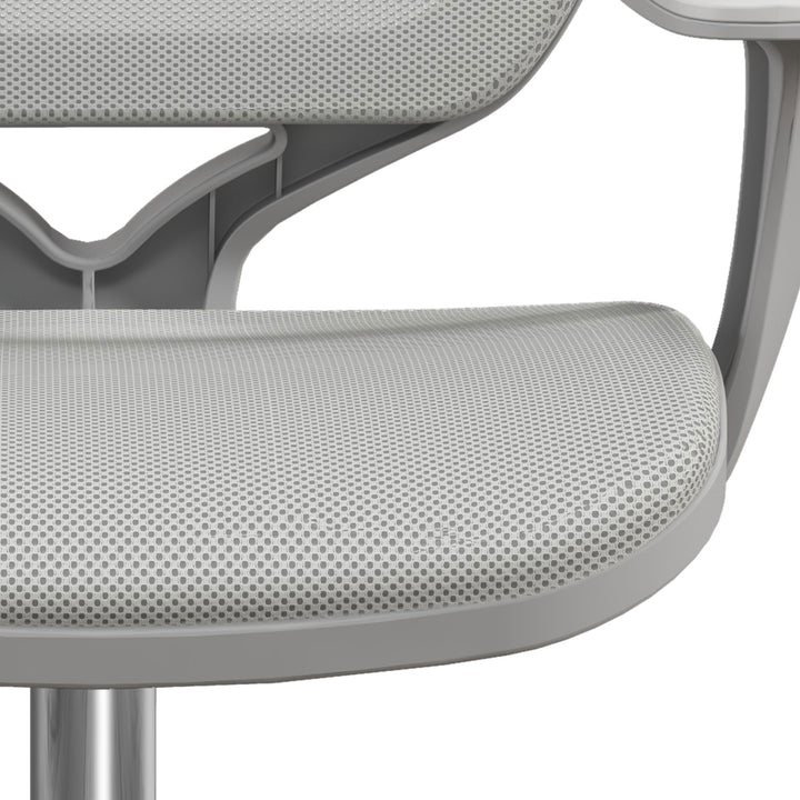 44-56cm Mesh Back Office Chair - Grey