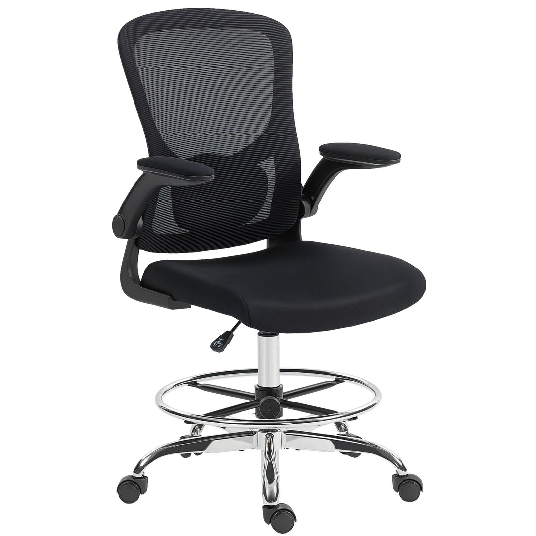 MCL Draughtsman Chair, with Adjustable Lumbar - Black