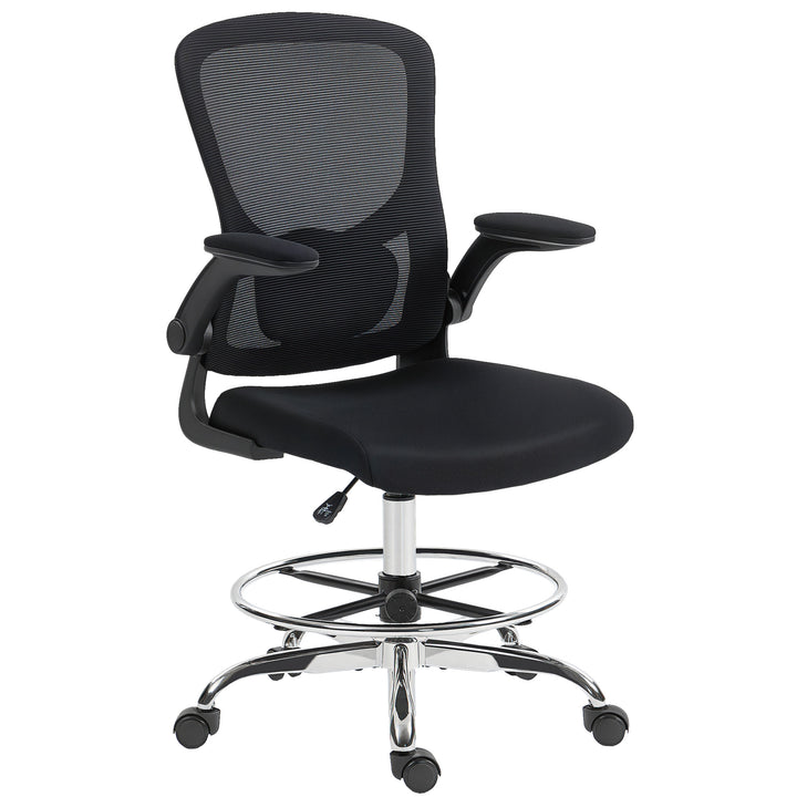 MCL Draughtsman Chair, with Adjustable Lumbar - Black
