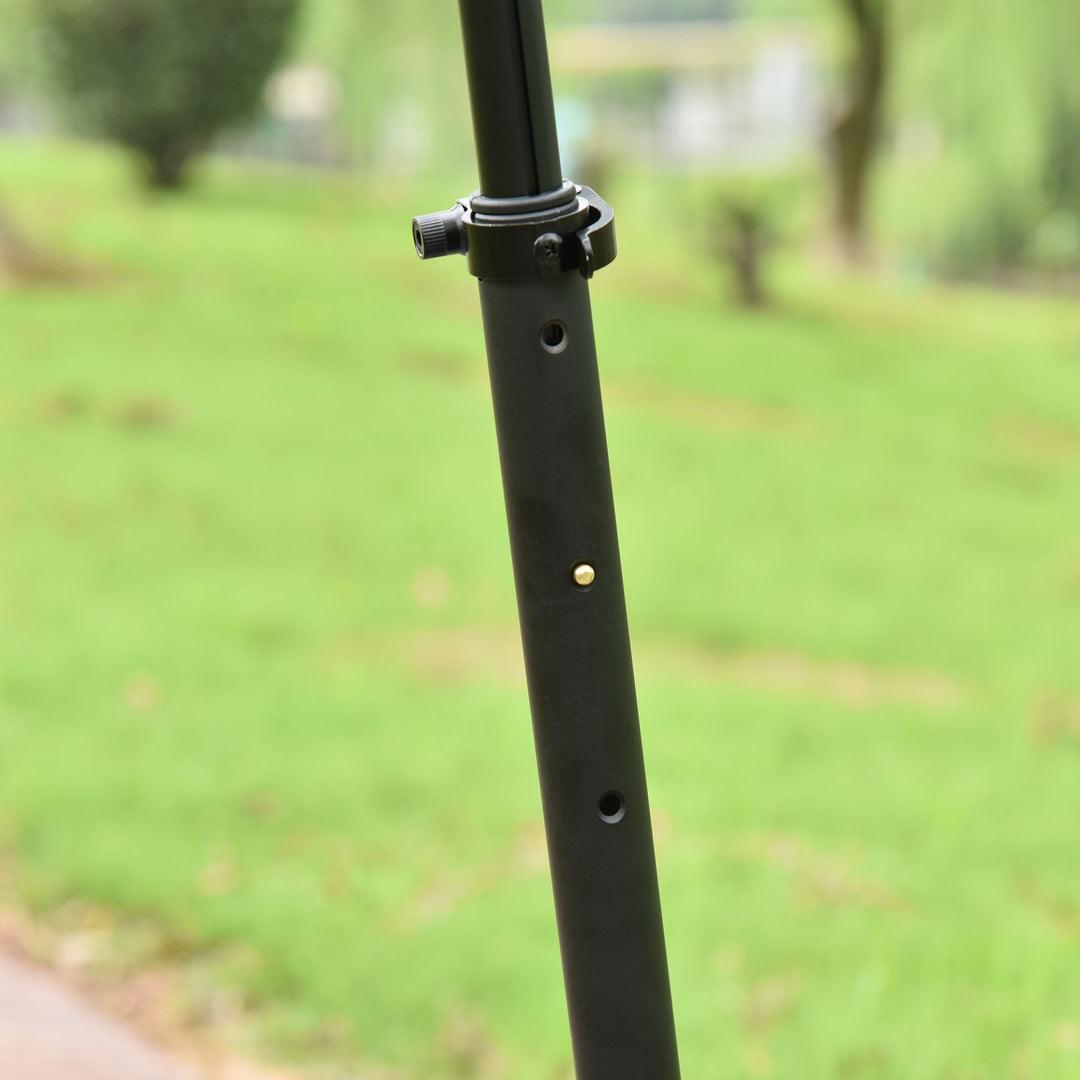 MCL Folding Kick Scooter, Adjustable Ride On Scooter with 200mm Big Wheels and Double Shock Absorption, Urban Scooter for 14+ Teens Adult, Black