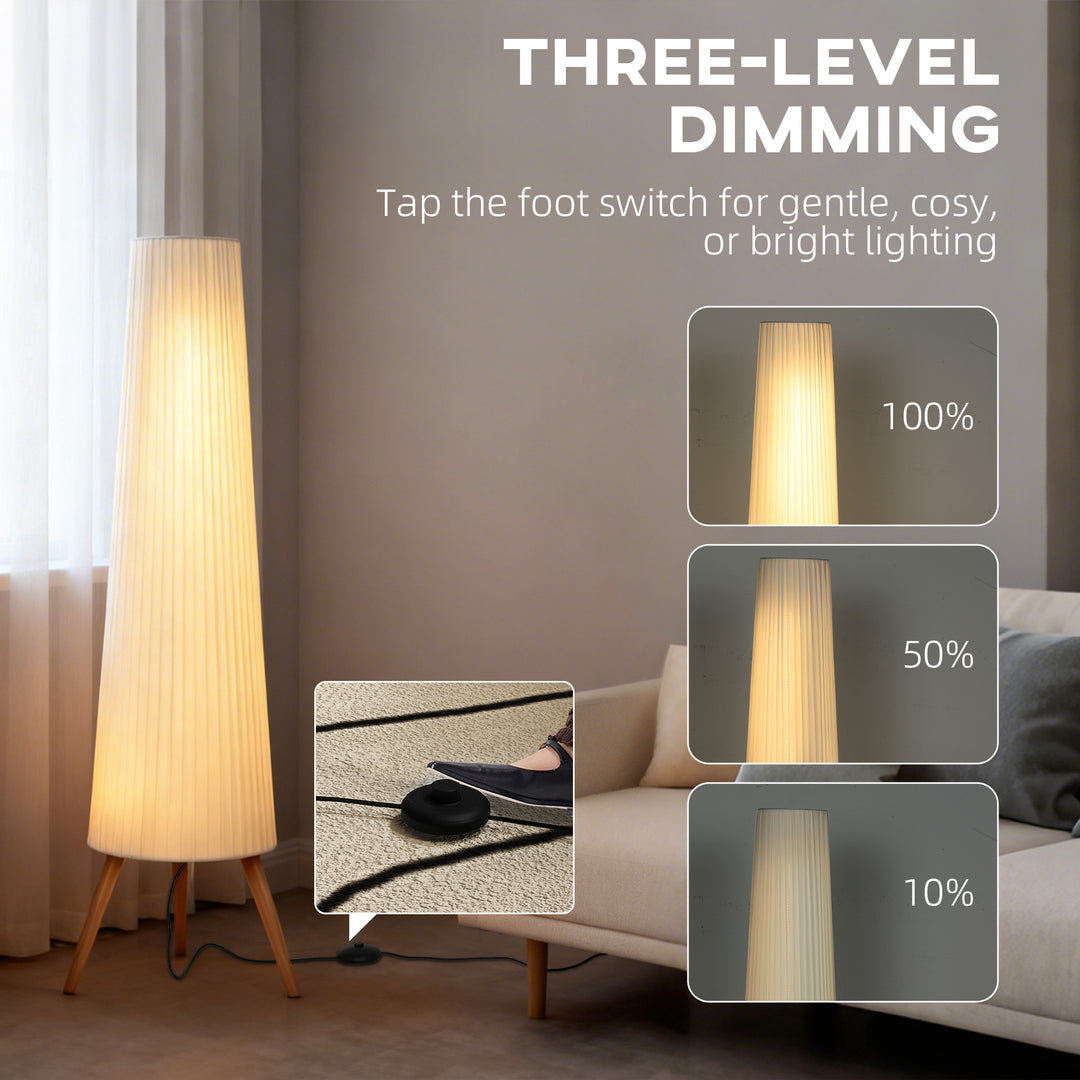 Three-Level Tripod Floor Lamp