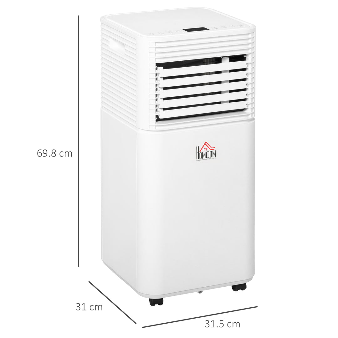 9000 BTU Portable Air Conditioner for Cooling Dehumidifier Fan, Air Conditioning Unit, with Remote, 24H Timer, Window Mount Kit, R290, A Energy Efficiency