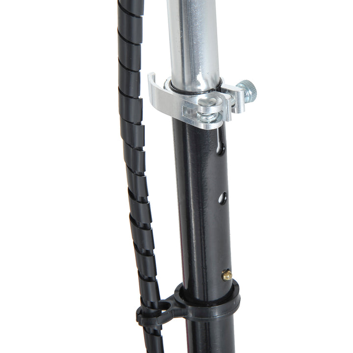Electric Scooter for Kids, Foldable Powered Scooters for Age 7-12 with 120W Motor, Up to 10 KM/H & 8 KM, Adjustable Ride on Toy (Black)