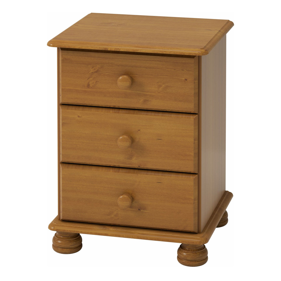 Richmond 3 Drw Bedside Pine