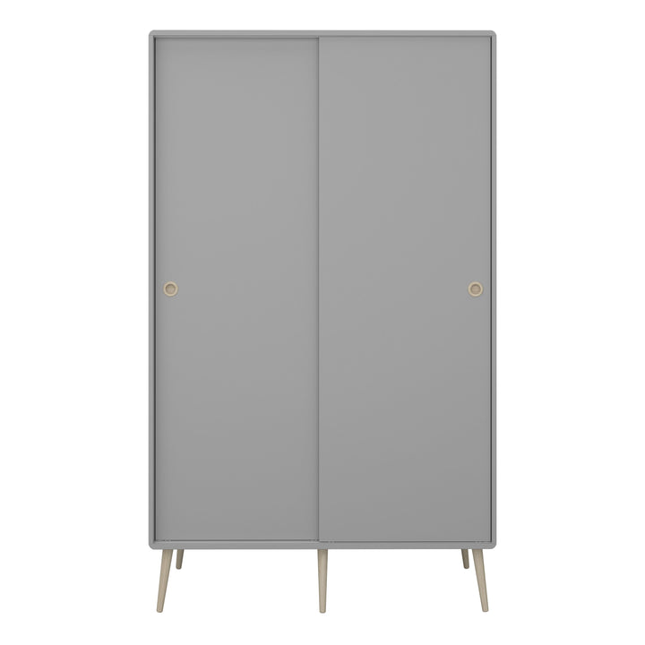 Softline Sliding 2 Dr Wardrobe Grey