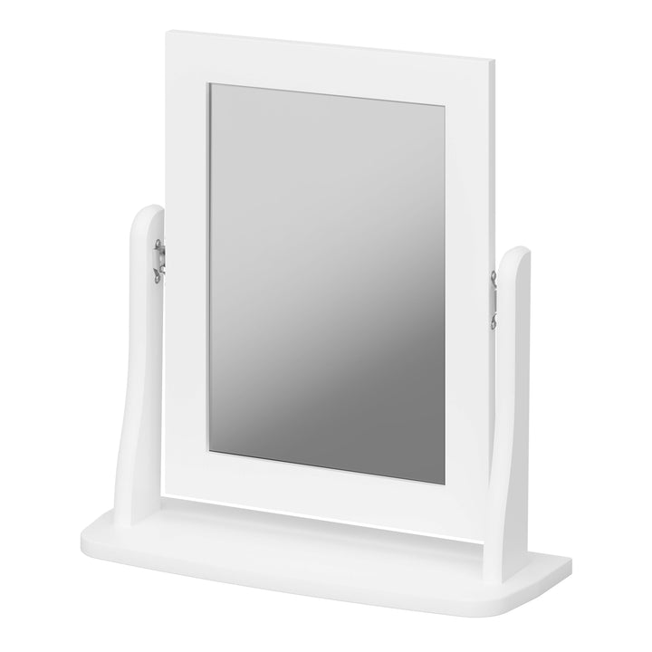 Baroque Mirror White