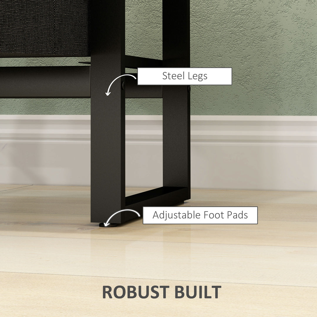 Industrial-Natural Bedside Table Set of 2 - Brown