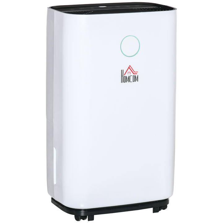 HOMCOM 16L/Day 4000ML Portable Quiet Dehumidifier for Home Laundry Room Bedroom Basement, Electric Moisture Air De-Humidifier with 3 Modes