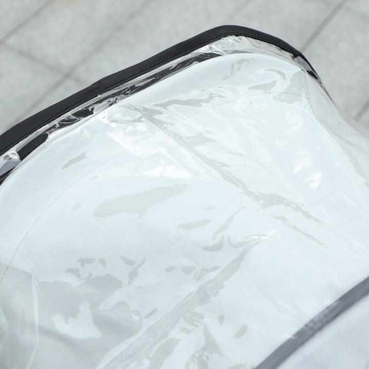 Dog Stroller Rain Cover, Cover for Dog Pram Stroller Buggy w/ Rear Side Entry
