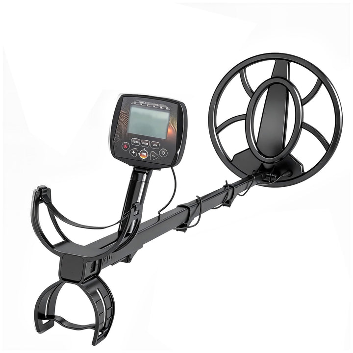 Metal Detector for Adults, IP68 Waterproof Search Coil with LCD Displa
