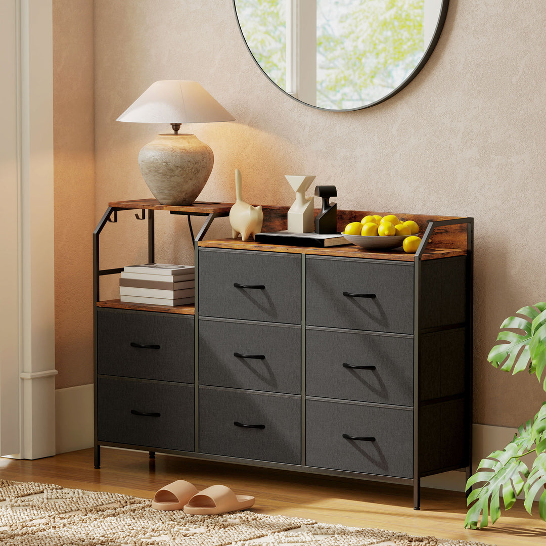 Chest of Eight Drawers, with Charging Station