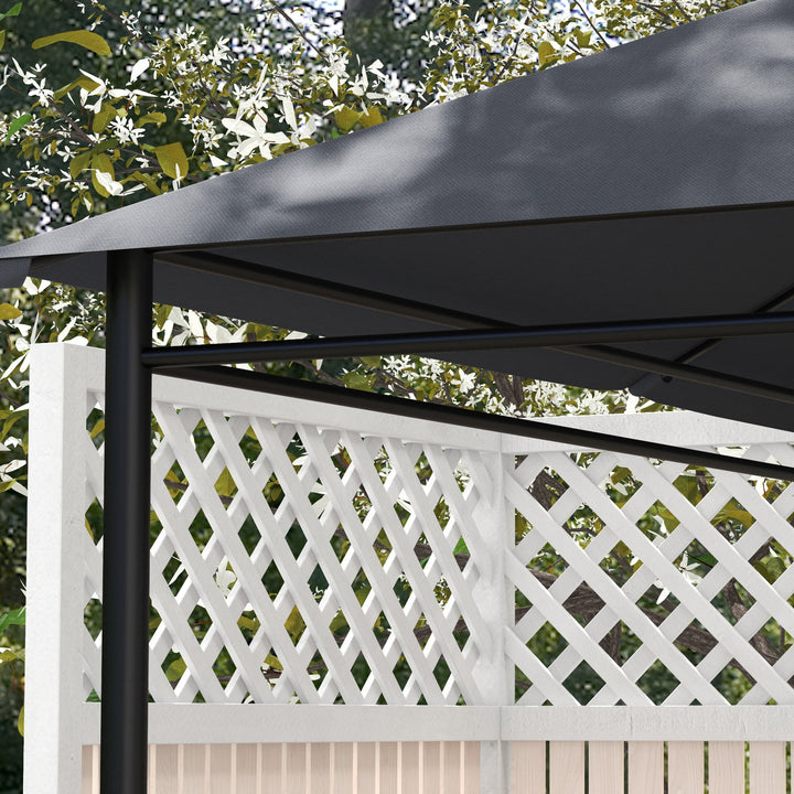 Outsunny Gazebo Canopy Replacement Cover 3 x 4m, Top Cover Only, Water