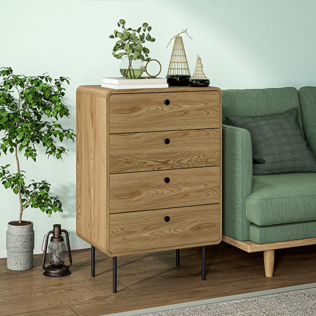 Modern Chest of Drawers with 4 Drawers