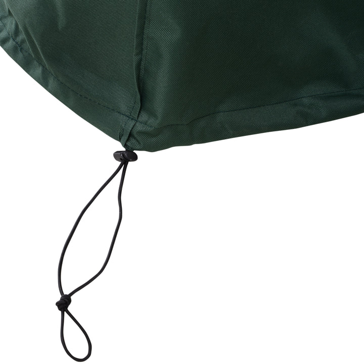 Large Patio Garden Furniture Set Cover 600D Oxford Square Waterproof, 230 x 230 x 70 cm, Green