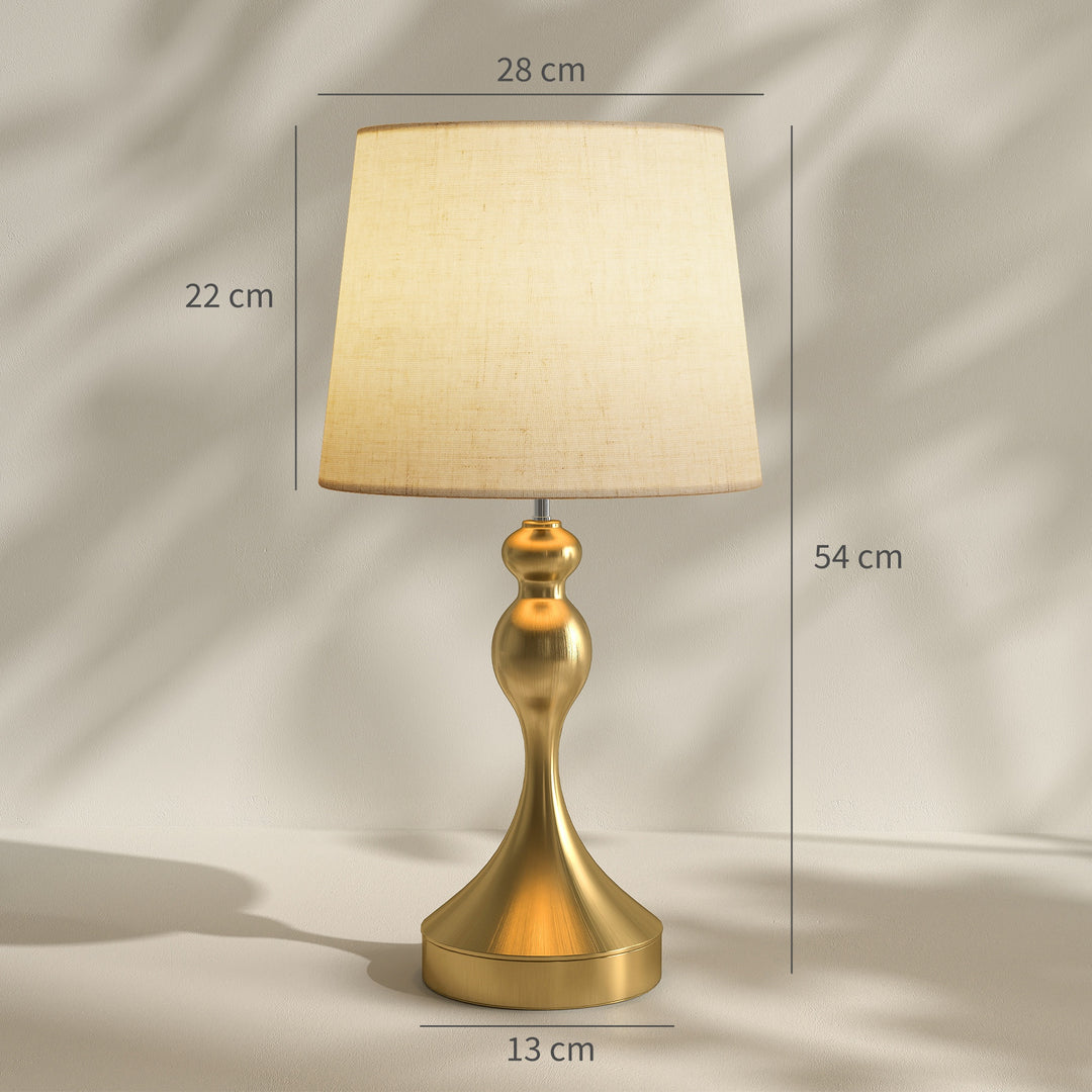 Set of Two Three-Colour Lamps, with USB Ports