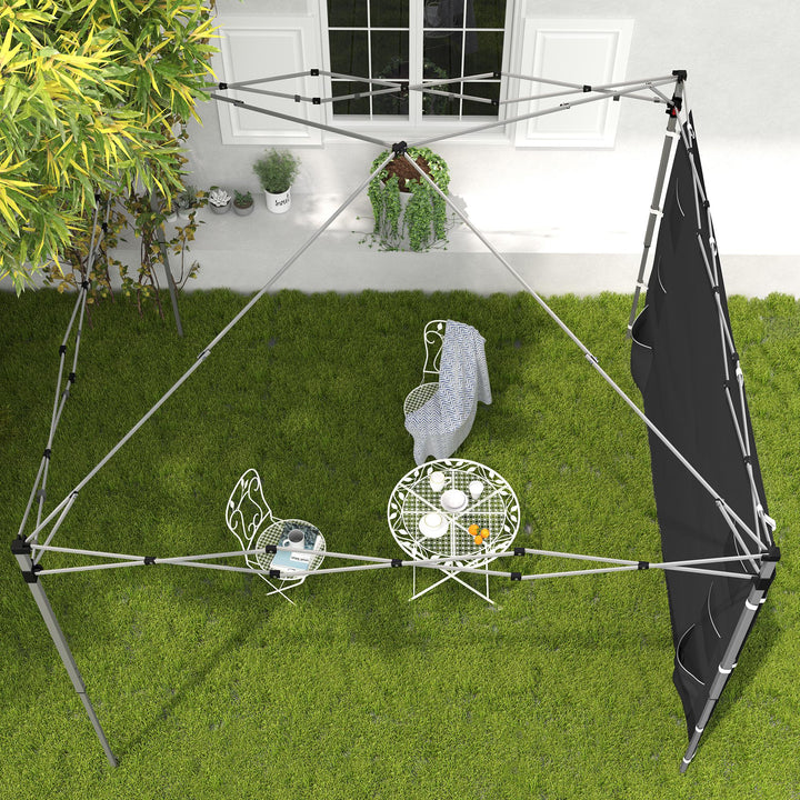 195 x 295cm Replacement Gazebo Sidewall - Black