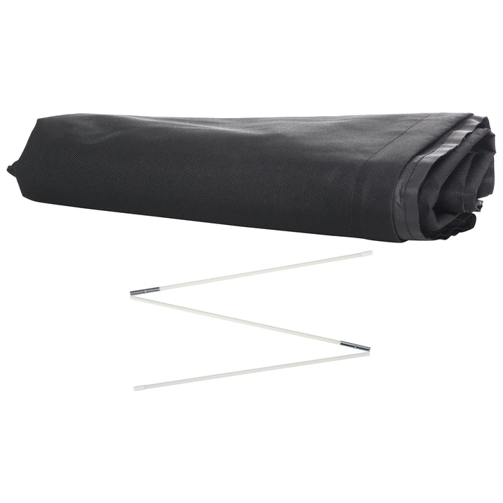 Garden Parasol Cover Waterproof Outdoor Cantilever Banana Umbrella Protector 300D Oxford Fabric 240 x 48/70 cm for 3 m Cantilever Parasol