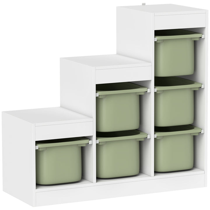 Toy Storage Organiser, Three-Layer Kids Toy Storage Units, with Remova