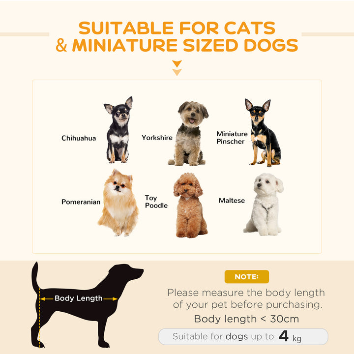 MCL Wicker Pet Bed Willow Dog Cat Sofa Couch Puppy Basket with Cushion Grey 57L x 46W x 17.5H cm