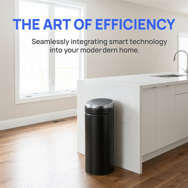 50L Automatic Motion Sensor Rubbish Bin with Fingerprint Resistant, St