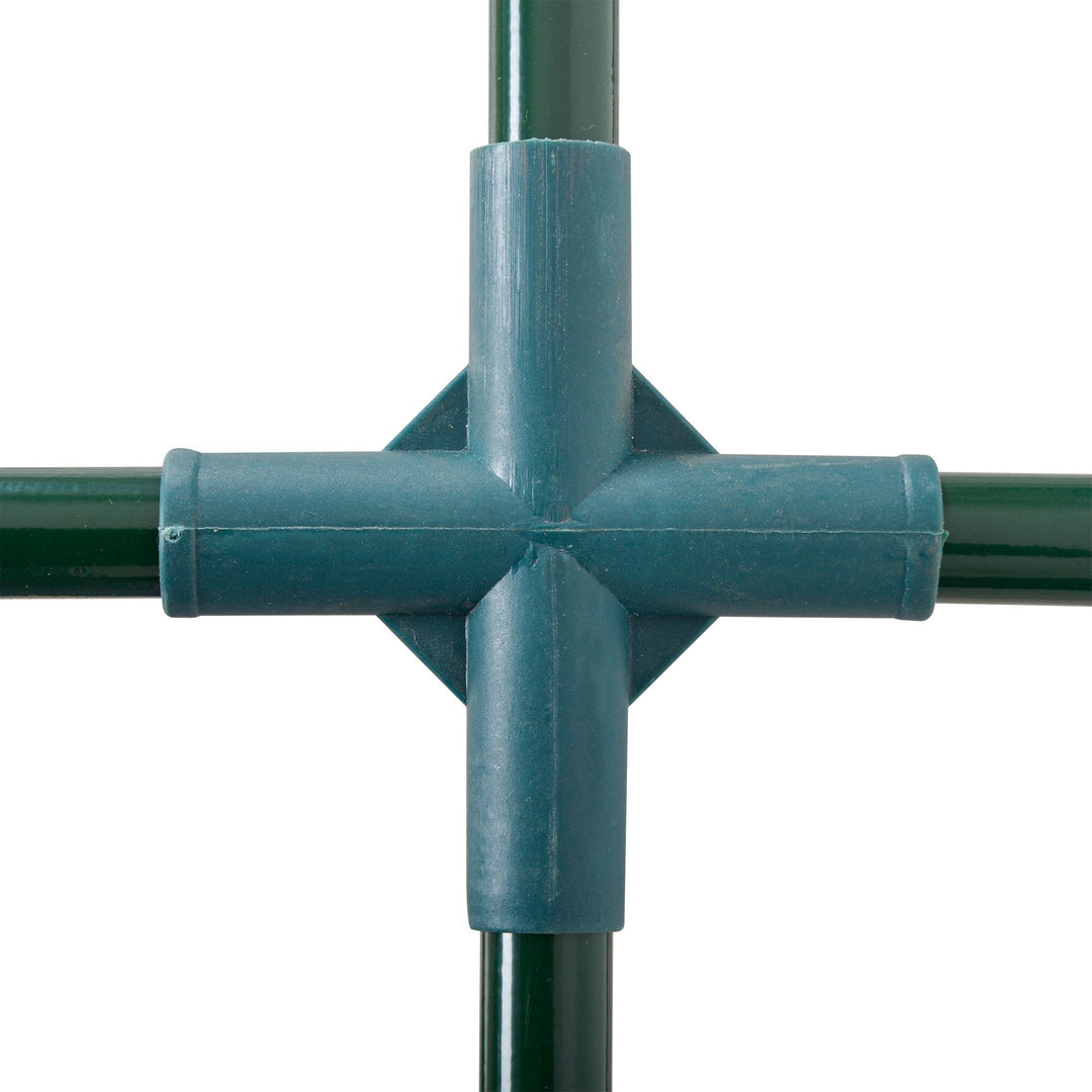 MCL Tunnel Greenhouse Green Grow House for Garden Outdoor, Steel Frame, PE Cover, Green, 200 x 100 x 80cm