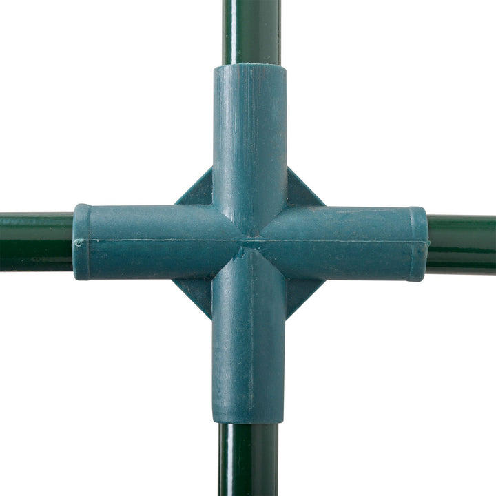 MCL Tunnel Greenhouse Green Grow House for Garden Outdoor, Steel Frame, PE Cover, Green, 200 x 100 x 80cm