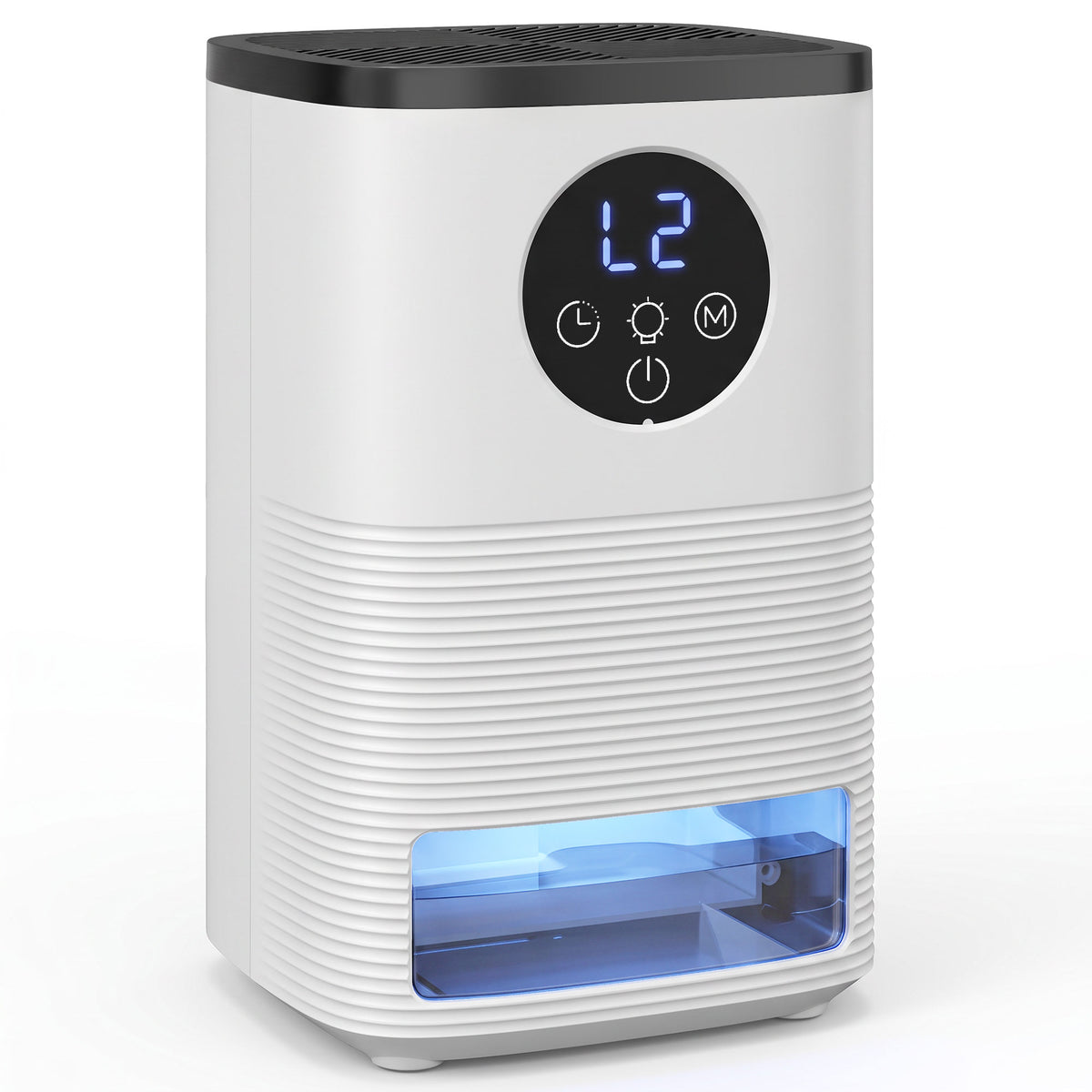 300mL/Day Small Dehumidifier, RGB Mood Lights, Continuous Drainage