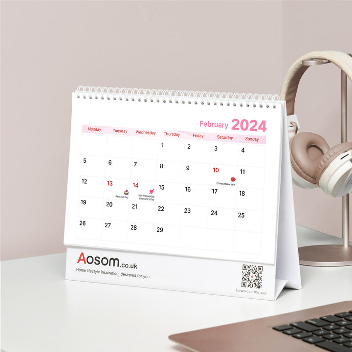 Customised 2024 Desk Calendar