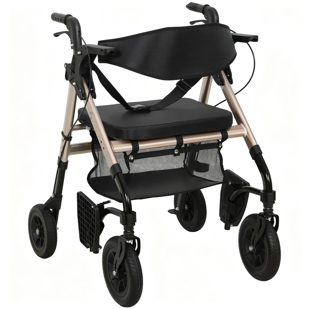 Rollator Walker Wheelchair, with Seat