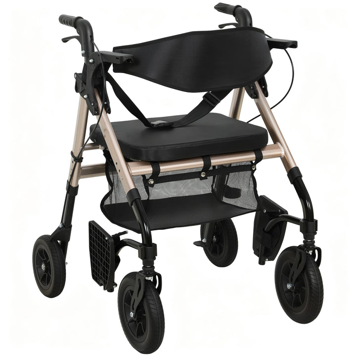 Rollator Walker Wheelchair, with Seat