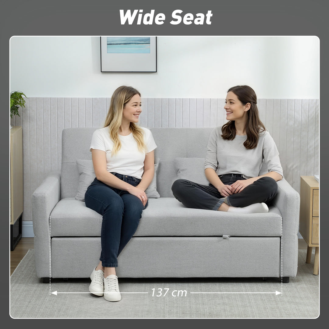 Three-Way Two-Seater Sofa Bed