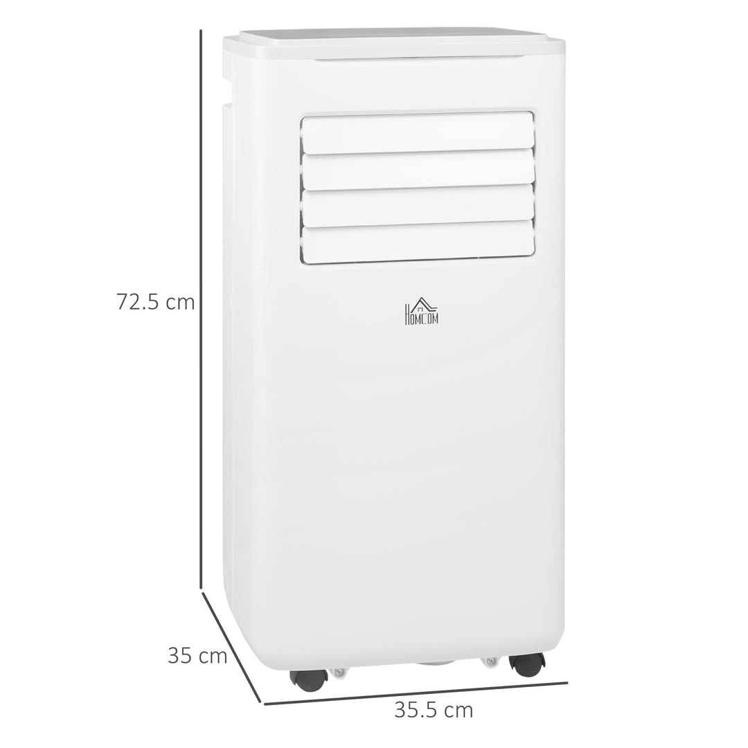 9000 BTU Portable Air Conditioner, Smart Home WiFi Compatible, 4 in 1 Air Conditioning Unit, Dehumidifier, Fan with Remote, 24H Timer, Window Venting Kit, 20m², R290, A Energy Efficiency