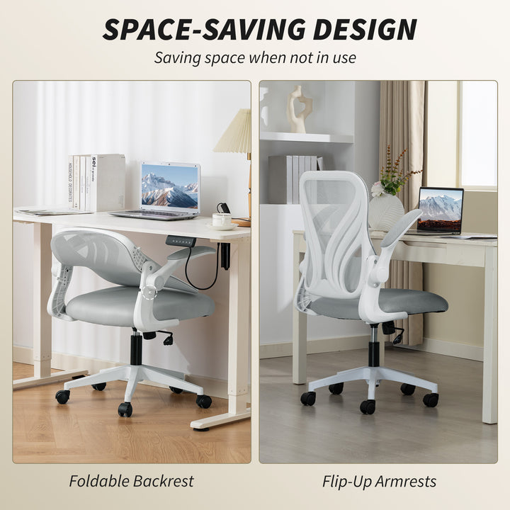 Mesh Office Chair with Foldable Backrest