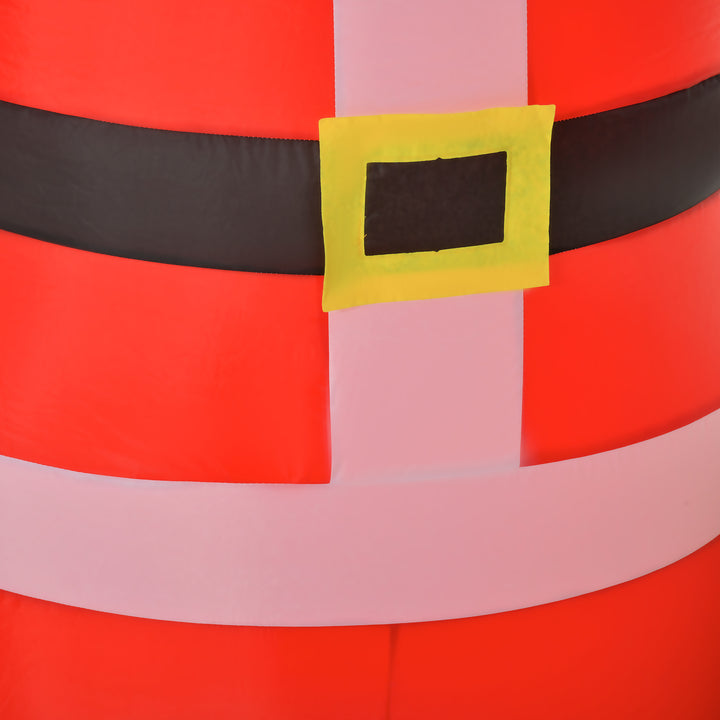 7.5ft Inflatable Christmas Santa Claus with LED Air Blown Xmas Décor Holiday Outdoor Yard Decoration