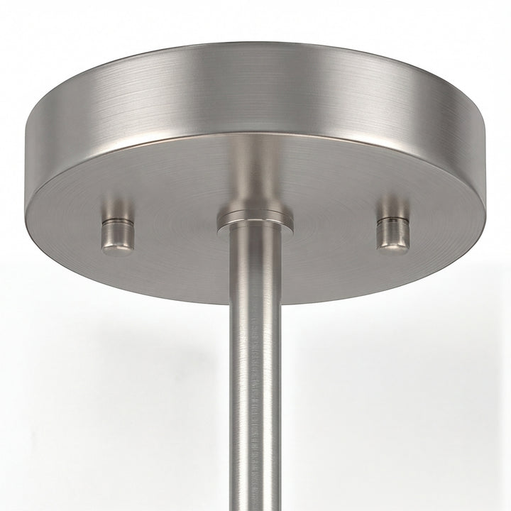 Semi Flush Mount Modern Crystal Chandelier Ceiling Light, Crystal Ceil