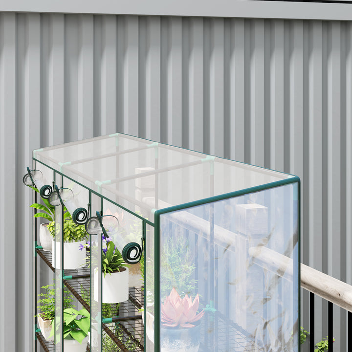 46 x 215cm Nine-Shelf Greenhouse