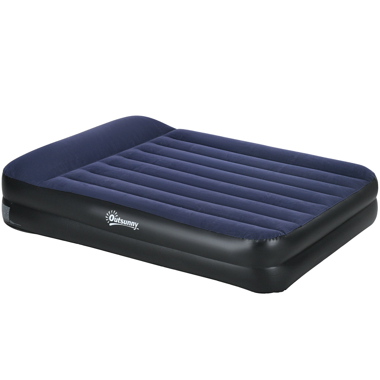 King-Size Air Bed, with Built-in Electric Pump and Carry Bag