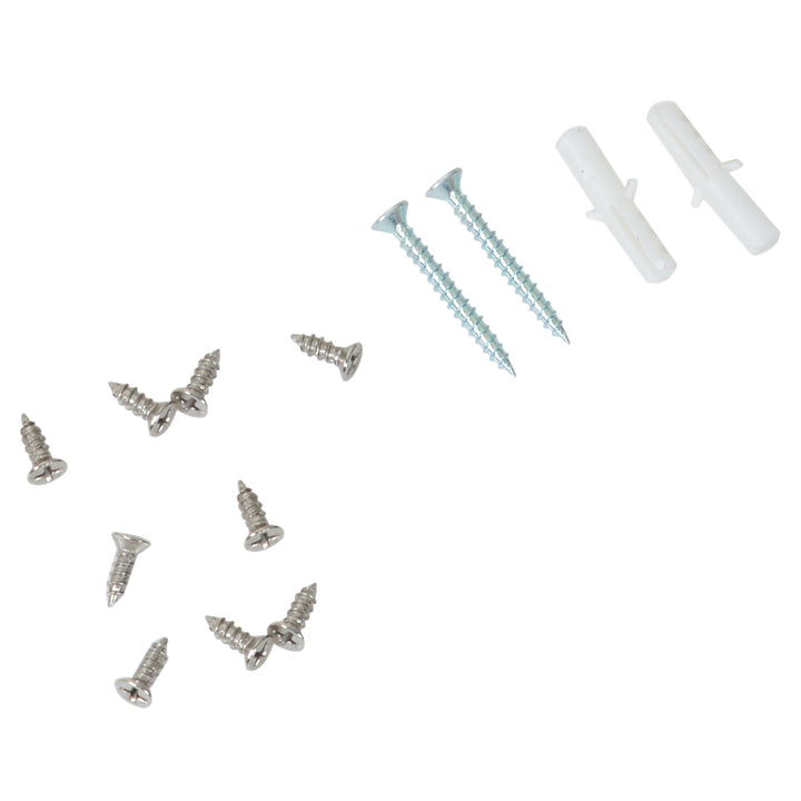 MCL Wall Mounted Mirror Cabinet with Storage Shelf Bathroom Cupboard Double Door Grey