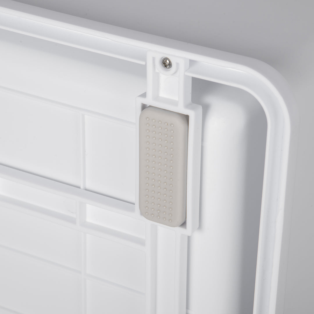 MCL Hooded Cat Litter Box, Portable Pet Toilet, with Scoop, Front Entry - Green